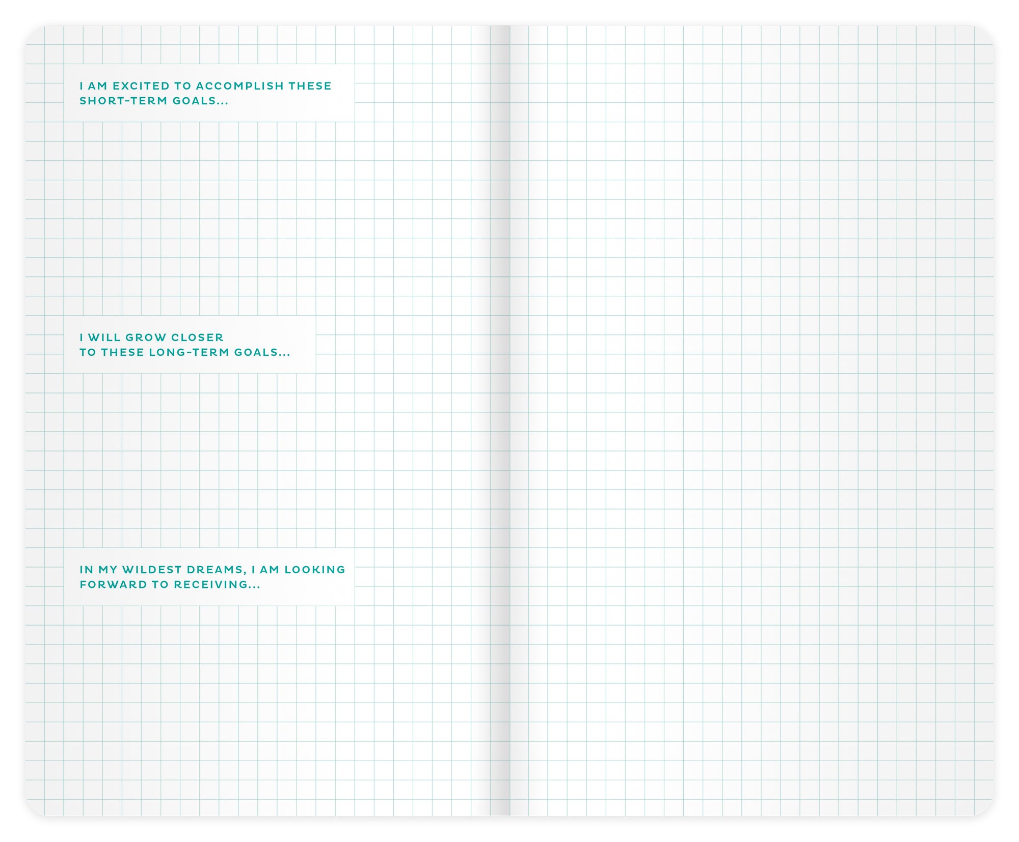 Undated - My Infinite Agenda - Black with Silver (180 Days) - 5" x 8.25", $29